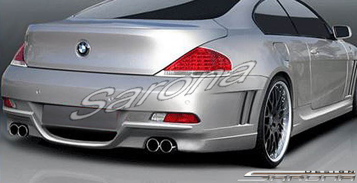 Custom BMW 6 Series  Coupe & Convertible Rear Bumper (2004 - 2010) - $890.00 (Part #BM-040-RB)
